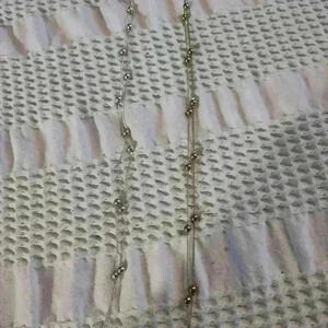 Bundle of two long ball bead necklaces